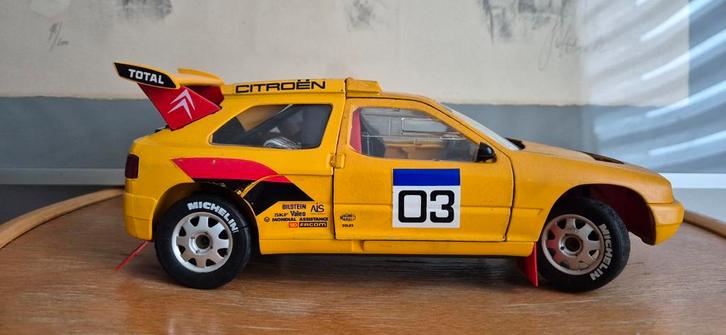 Citroen ZX Rallye RAID Solido 1:18, 06-91 #8503, Hobby en Vrije tijd, Modelauto's | 1:18, Zo goed als nieuw, Solido, Ophalen of Verzenden