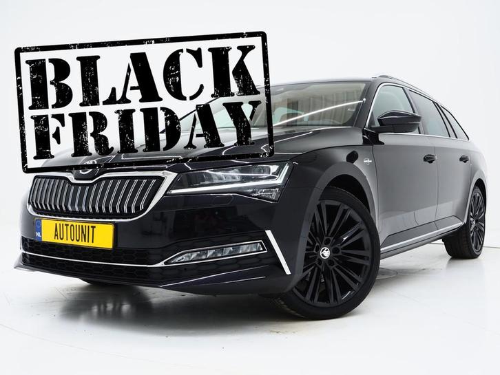 Skoda Superb Combi 1.4 TSI iV Laurin & Klement | Panoramadak, Auto's, Skoda, Bedrijf, Te koop, Superb, 360° camera, ABS, Achteruitrijcamera