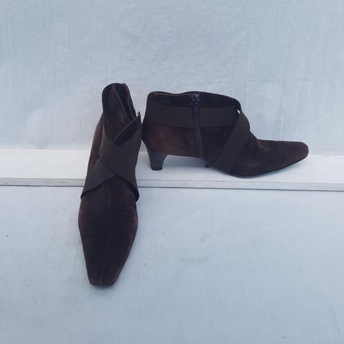Gave bruine enkellaarzen. mt 37.5 Merk Mauro Teci superflex, Kleding | Dames, Schoenen, Zo goed als nieuw, Lage of Enkellaarzen