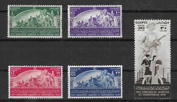 Egypte Michel 329-333 ongebruikt beschikbaar voor biedingen