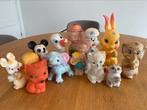 Vintage rubber mickey mouse eend poedel, Ophalen of Verzenden, Gebruikt
