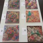 Diamond painting wenskaart,  Bloemen en Vogels, Ophalen, Nieuw, Overige typen