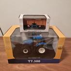 New Holland T7.300 + NH Tractorbumper Universal Hobbies, Hobby en Vrije tijd, Modelauto's | 1:32, Ophalen of Verzenden, Zo goed als nieuw