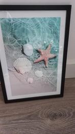 Lijst met poster (posterstore), Ophalen of Verzenden, Gebruikt, Hout, Minder dan 50 cm