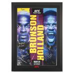 Gesigneerde UFC Fight Night Brunson vs Holland Poster, Verzamelen, Posters, Ophalen of Verzenden