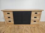 Dressoir Nashville 200 cm lang, Huis en Inrichting, Kasten | Dressoirs, Ophalen, ., 200 cm of meer, .