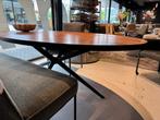 Eettafel van merk Bruuts Urban sofa showmodel, Ophalen, 100 tot 150 cm, 200 cm of meer, Vijf personen of meer
