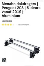 Menabo Dakdragers Peugeot 208 (2019+) - Aluminium, Ophalen, Zo goed als nieuw