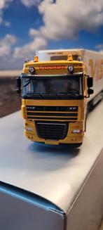 Tekno daf xf met koeltrailer van visser lauwersoog van, Hobby en Vrije tijd, Modelauto's | 1:50, Ophalen of Verzenden, Bus of Vrachtwagen