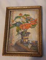 Prent schilderij klein, Antiek en Kunst, Ophalen of Verzenden