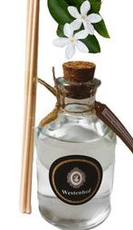 Westenhof - Geurstokjes Jasmijn 100% Natuurproduct - 125ml, Huis en Inrichting, Woonaccessoires | Overige, Verzenden, Nieuw