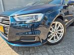 Audi A3 Sportback 30 TFSI Design Pro Line Plus, aircoaudi sm, Auto's, Gebruikt, Euro 6, Blauw, Leder en Stof