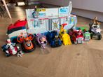 Paw patrol familie incl patroller bus, Ophalen, Zo goed als nieuw