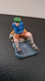 Dickensville gevallen met schaatsen Kerstdorp, Ophalen of Verzenden, Zo goed als nieuw