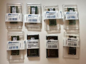 8x 8gb ddr4 laptopgeheugen beschikbaar voor biedingen