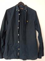 Lyle & Scott overhemd mt M Slim Fit zwart Style LW1110v zgan, Halswijdte 38 (S) of kleiner, Zwart, Ophalen of Verzenden, Zo goed als nieuw