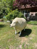 (tuin)beeld Texel schaap, eye catcher tuin, boerderij 100cm, Ophalen, Nieuw, Kunststof, Dierenbeeld