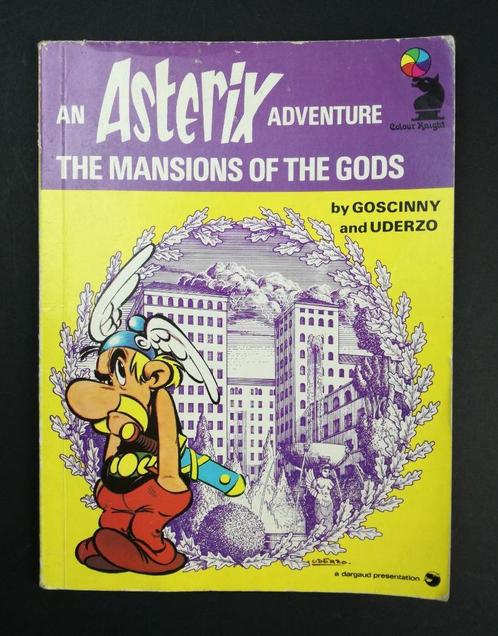 An ASTERIX Adventure THE MANSIONS OF THE GODS 1977 Knight UK, Verzamelen, Stripfiguren, Gebruikt, Boek of Spel, Asterix en Obelix