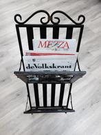 Lectuurbak stand van ijzer, Huis en Inrichting, Woonaccessoires | Krantenbakken en Lectuurbakken, Haven 49, Geasluis@planet.nl