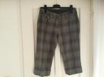 Mooie geruite 3/4 broek van Yessica, maat 40, Maat 38/40 (M), Bruin, Yessica, Ophalen of Verzenden