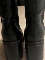 Zara Leren Laarzen Maat 39, Ophalen of Verzenden, Zo goed als nieuw, Zwart, Lage of Enkellaarzen