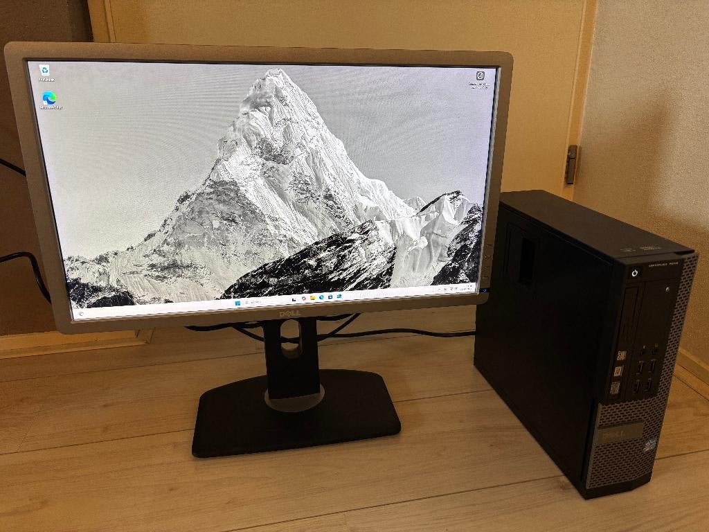 Dell 7010 i5 quad/500gb/12gb ddr3/windows11/fullhd monitor, HDD, Met monitor, Ophalen of Verzenden, Zo goed als nieuw