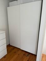 Witte Ikea PAX kledingkast met 2 schuifdeuren, 150x201x63cm., Ophalen, Gebruikt, 200 cm of meer, 150 tot 200 cm
