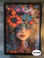 Poster floral, Ophalen of Verzenden, Zo goed als nieuw, A1 t/m A3, Film en Tv