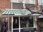 Elektrische zonnescherm 4 meter breed uitval 3 m, Ophalen, Gebruikt, Elektrisch, 150 tot 300 cm