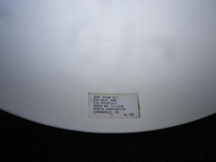 PILOTENHELM GENTEX HGU-26/PRU-36 VISOR HOUSING NIEUW, Verzamelen, Luchtvaart en Vliegtuigspotten, Nieuw, Overige typen, Verzenden
