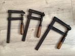 Vintage Houten Klemmen Set (3 stuks), Ophalen of Verzenden, Gebruikt