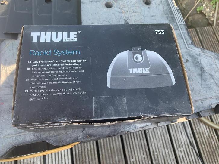 Thule rapid system 753, Auto diversen, Dakdragers, Zo goed als nieuw, Ophalen