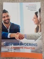 Gespreksvoering in de juridische praktijk nieuw, Ophalen of Verzenden, Zo goed als nieuw, HBO, Victoria van den Doel; Jacob Eikelboom; Annemarie Roffel; Jer...