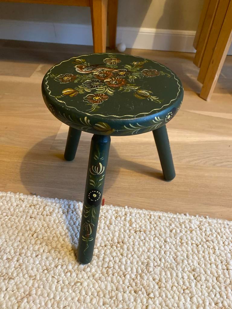 Vintage melkkruk met schilderij, Ophalen of Verzenden