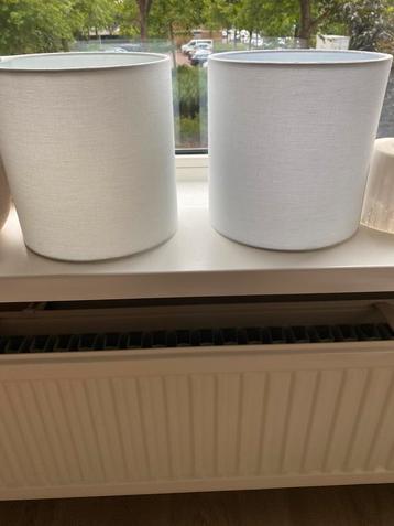 Lampenkappen lichtgrijs beschikbaar voor biedingen