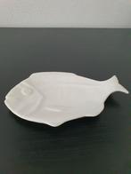 Visvormige witte serveerschaal 22x14 cm, Ophalen of Verzenden