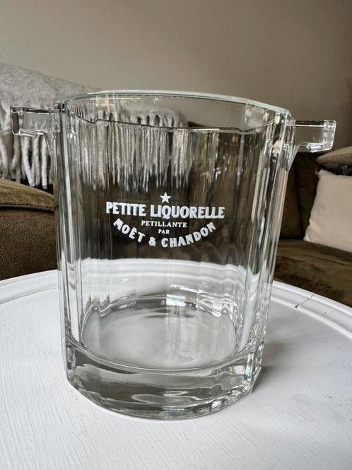 Vintage Moët & Chandon ijsemmertje Petit liquorelle, Antiek en Kunst, Antiek | Glas en Kristal, Ophalen of Verzenden