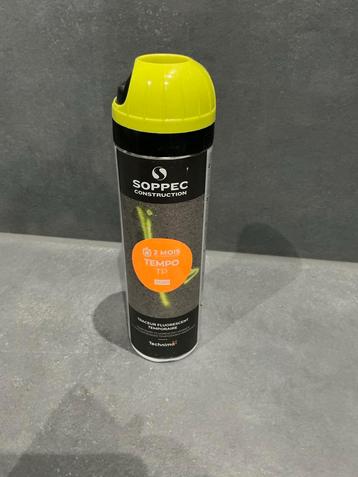 Soppec Construction Tempo TP Fluorescerende Markeringsspray beschikbaar voor biedingen