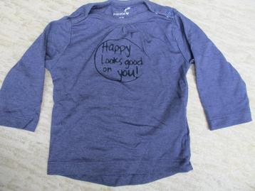 Prenatal longsleeve paars maat 62 t-shirt happy looks good beschikbaar voor biedingen