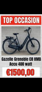 Gazelle Grenoble C8 HMB Dames 53 cm Grijs, Fietsen en Brommers, Elektrische fietsen, Ophalen, Zo goed als nieuw, 51 tot 55 cm
