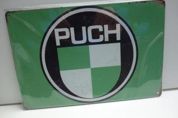 PUCH BROMFIETS LOGO BORD voor WERKPLAATS beschikbaar voor biedingen
