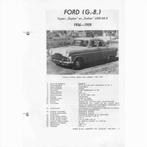 Ford Zephyr en Zodiac 2500 MK II Vraagbaak losbladig 1956-19, Ophalen of Verzenden, Gelezen, Ford