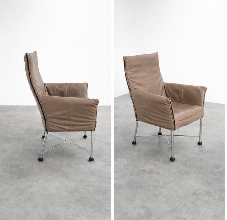 Montis Chaplin Tobago 2x/4x/8x, Huis en Inrichting, Ophalen of Verzenden, Gebruikt, Leer, Vier