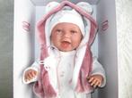 soft body baby pop levensechte babypop Llorens met geluid, Nieuw, Ophalen of Verzenden, Babypop