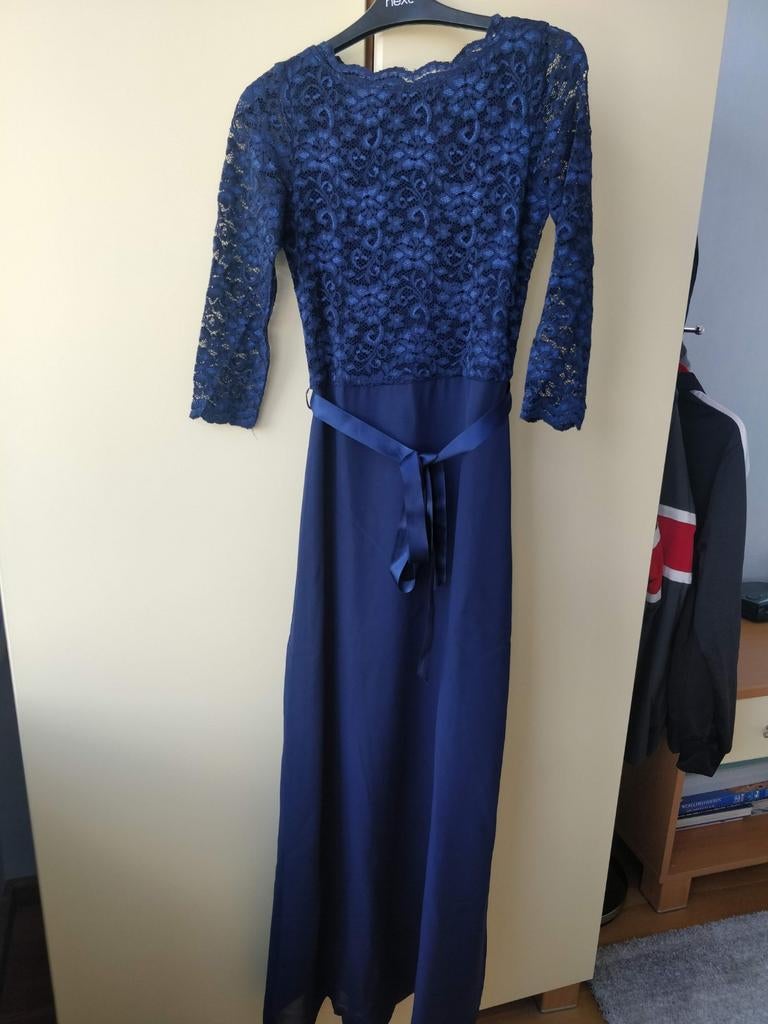 Swing Galajurk (36), Kleding | Dames, Gelegenheidskleding, Galajurk, Blauw, Ophalen of Verzenden, Zo goed als nieuw