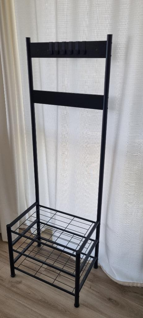 Kapstok met schoenenrek, Huis en Inrichting, Woonaccessoires | Kapstokken, Zo goed als nieuw, Staande kapstok, Minder dan 100 cm