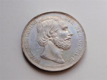 2 1/2 Gulden/Rijksdaalder zilver 1872 (zie tekst) beschikbaar voor biedingen