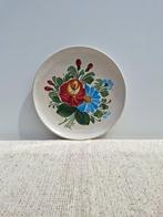 Italiaans wandbord bloemmotief interieur vintage, Ophalen of Verzenden