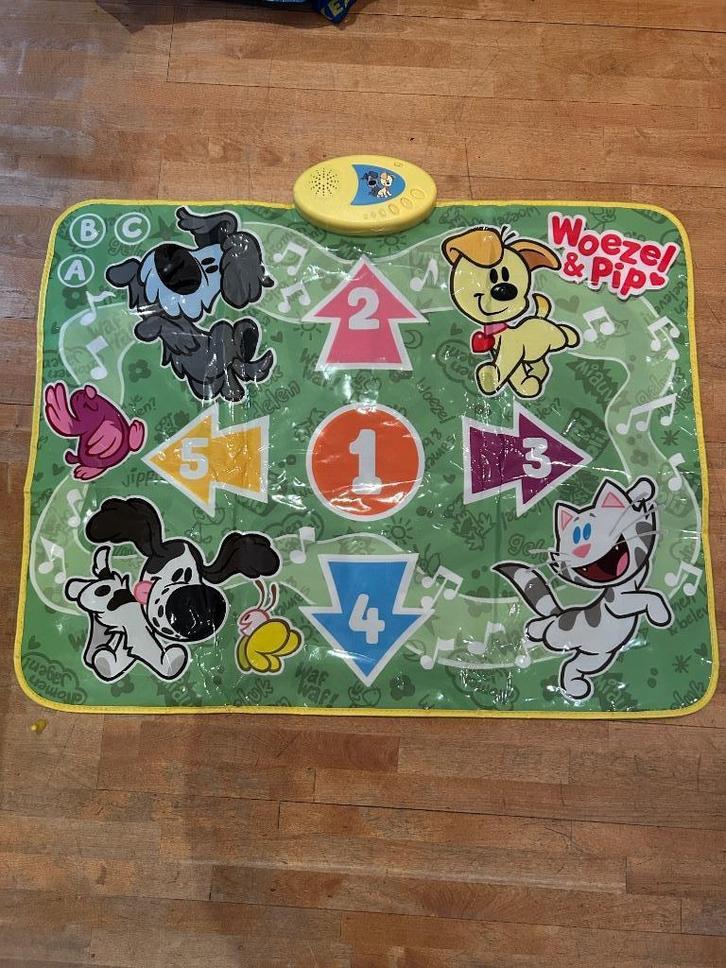Woezel & Pip Interactieve Speelmat, Kinderen en Baby's, Speelgoed | Educatief en Creatief, Zo goed als nieuw, Elektronica, Met geluid