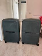 2x Samsonite Magnum Eco Spinner 81 - Forest Green, Ophalen, Hard kunststof, Zo goed als nieuw, 70 cm of meer